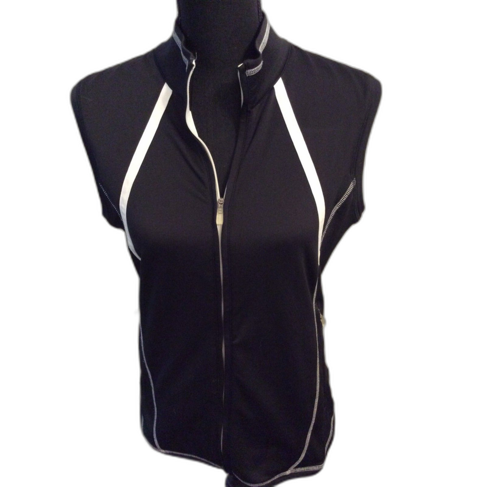 Adidas Climawarm+ Black Sleeveless Vest Medium M Golf Full Zip